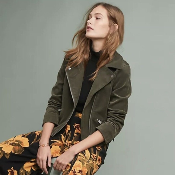Anthropologie Ett:Twa Biddle Moto Jacket (size M) - Picture 3 of 7